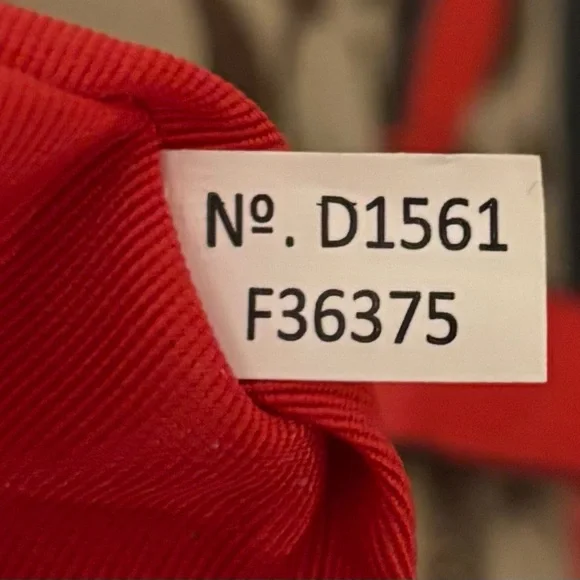 Coach Brown and Red Signature Tote Bag - Used - Picture 6 of 10